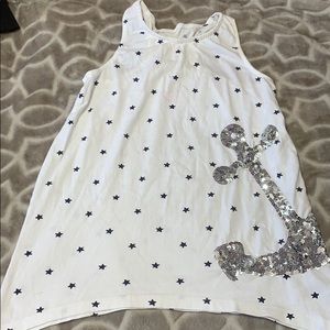 Girls Nautical Tank Top
